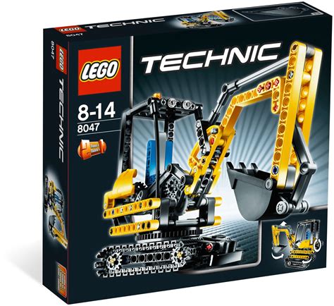 lego technic mini excavator 8047 instructions|lego 8043 for sale.